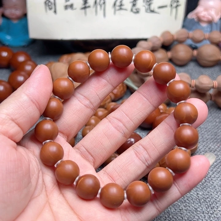 出***球手串橄榄核1.2全品福利小孔