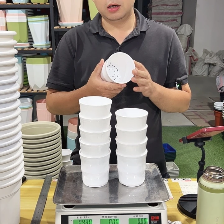 竹节口10高10白色10个无托