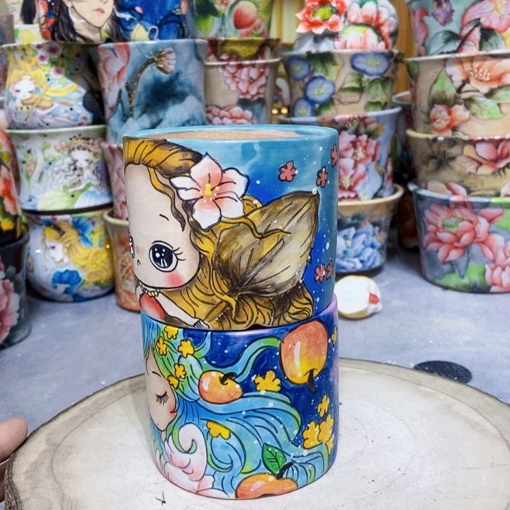 景德镇艺术手绘作品