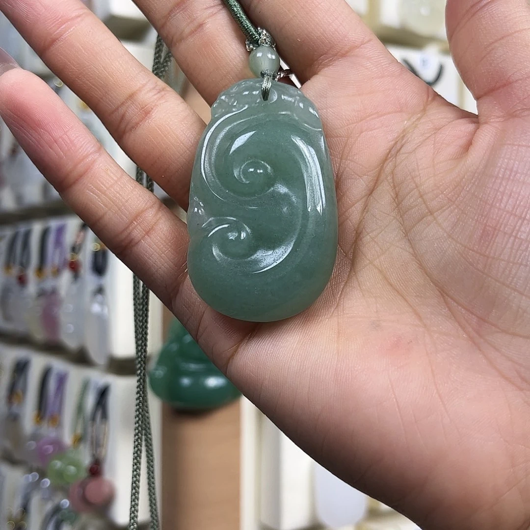 未镶嵌东陵石吊坠(赠链)