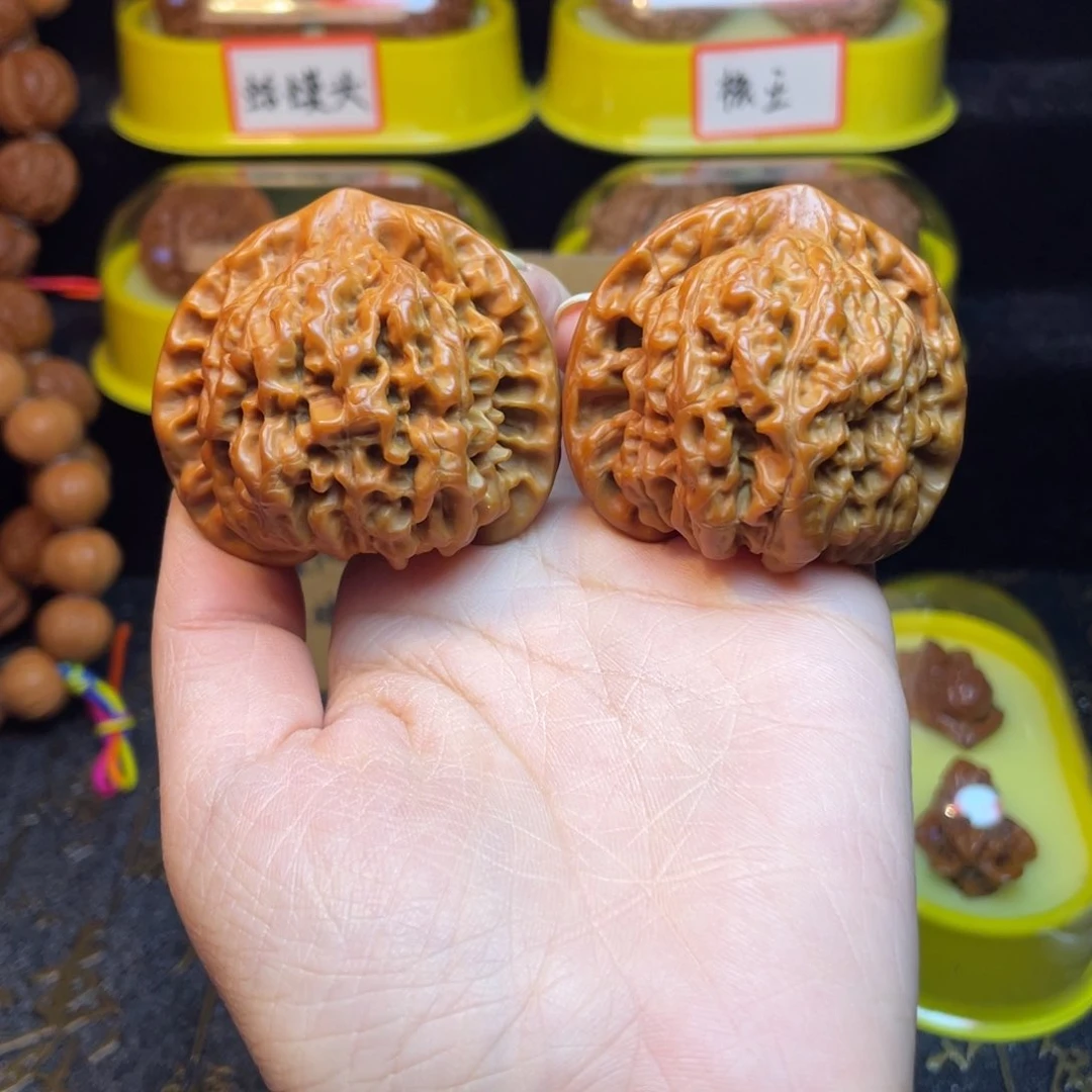 文玩核桃把件官帽49