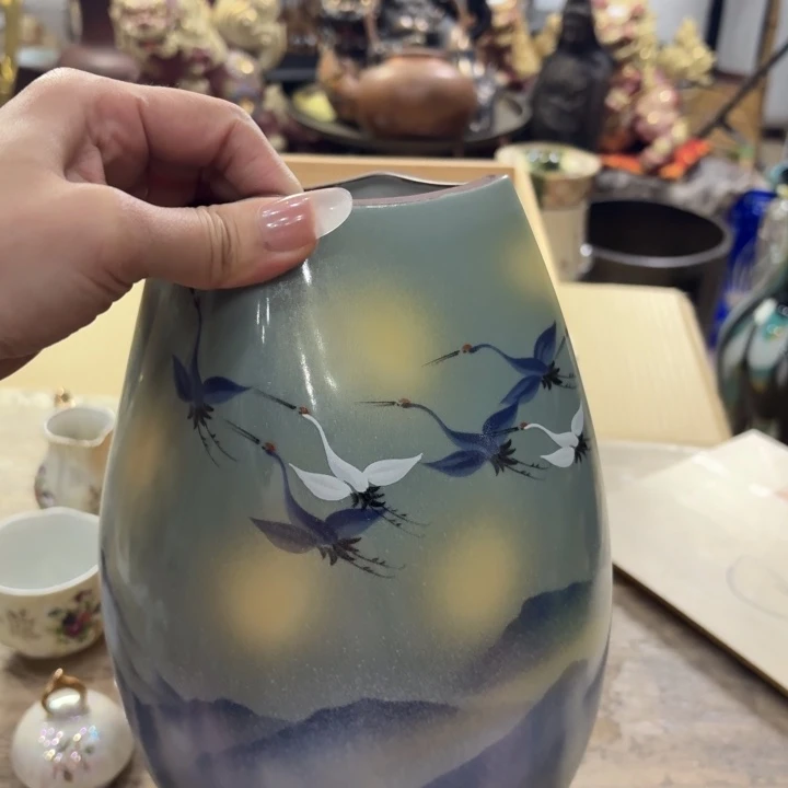 陶瓷古美术置物摆件