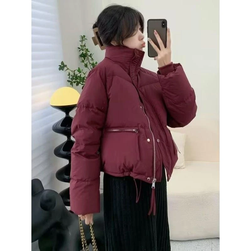 宽松面包服袄加厚衣短款外套反季冬装韩版大码时尚服女