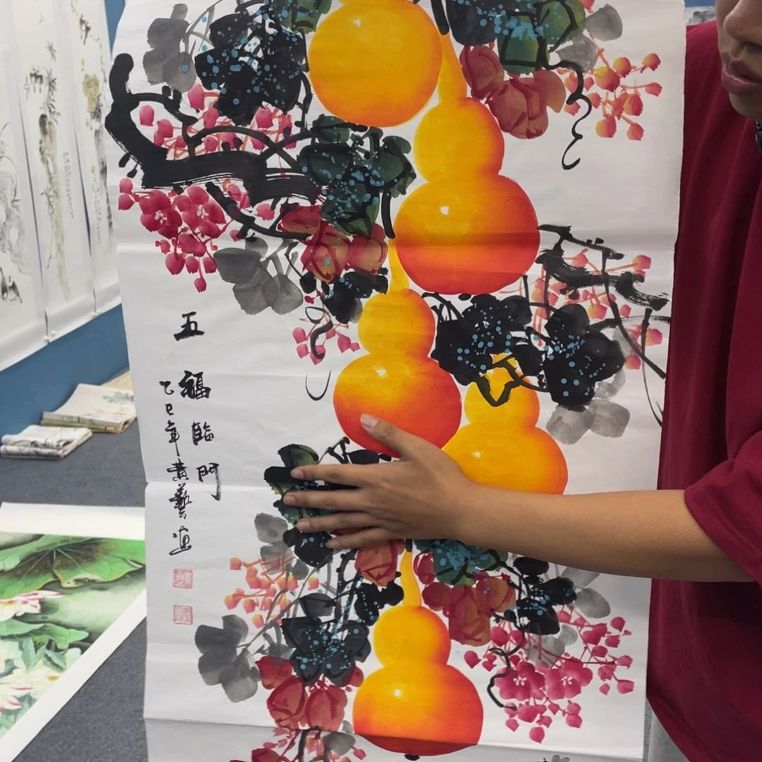 国画手绘国画欣赏一下