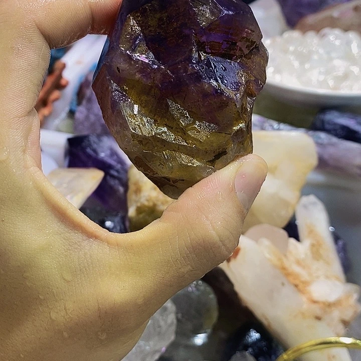 水晶珠宝半成品未镶嵌