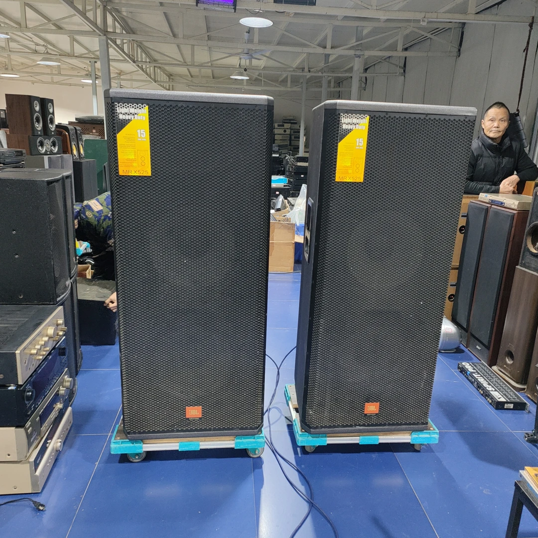 8新 JBL 二手高仿JBL双十五寸专业箱一对，出声，不带线材