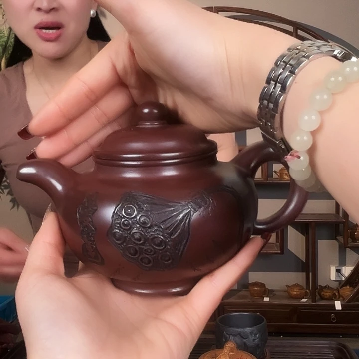 紫砂茶壶宜兴紫光堂
