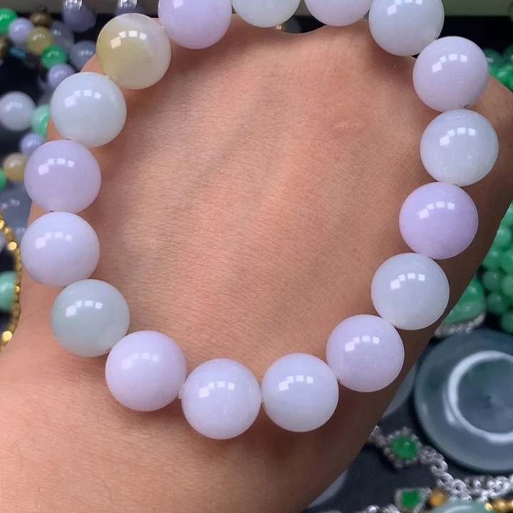 翡翠未镶嵌手链卡11.5