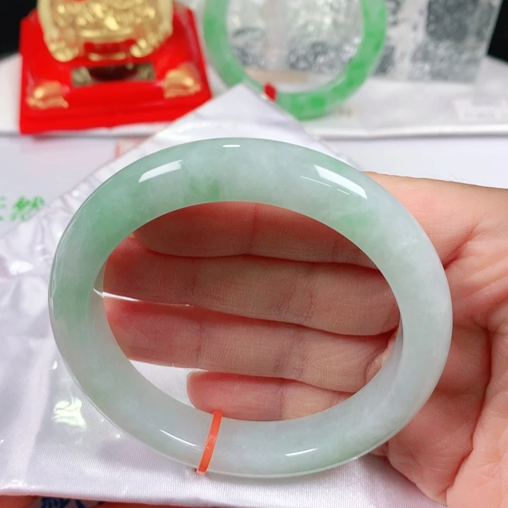 未镶嵌手镯翡翠   编号ZD1240 正圈58