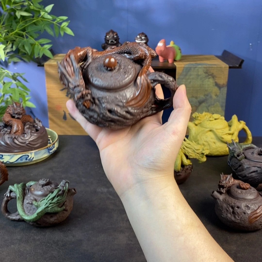 1***9紫砂茶壶紫砂 龙壶