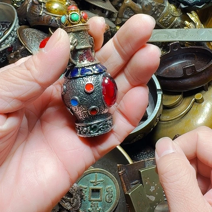 铜器摆件收收藏藏