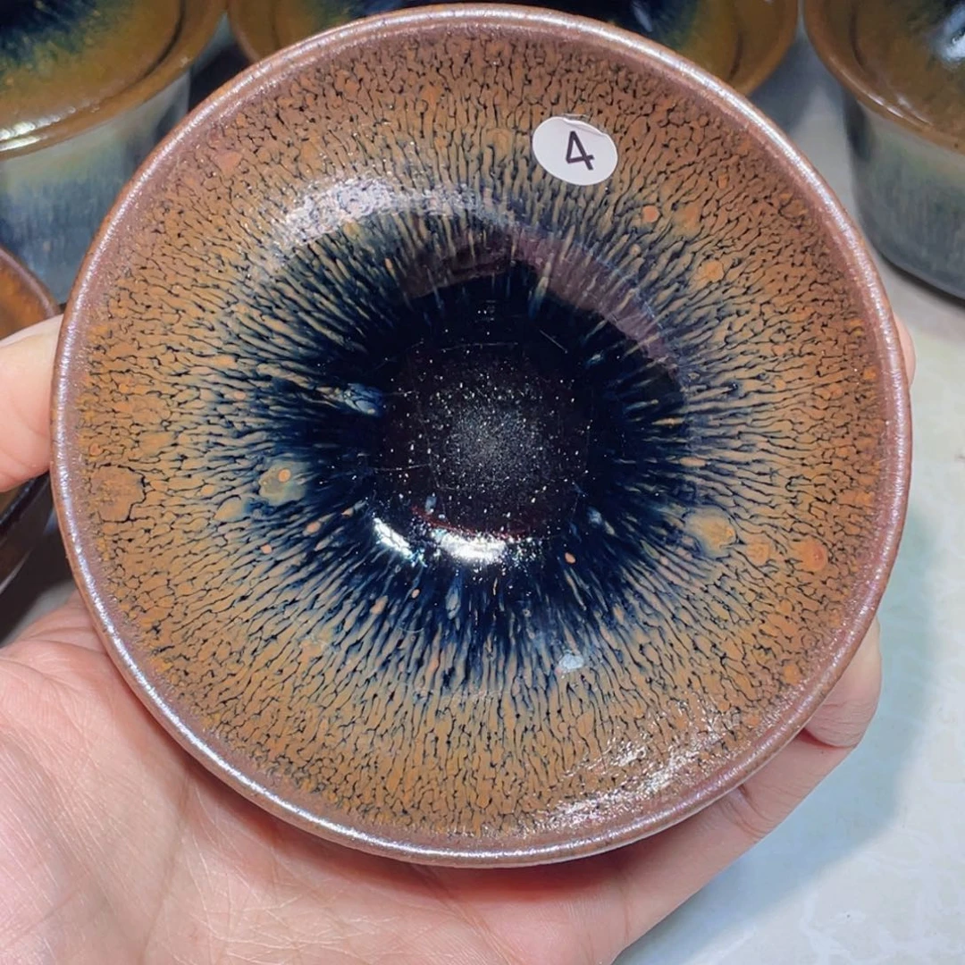 茶盏龙窑柴烧建盏4
