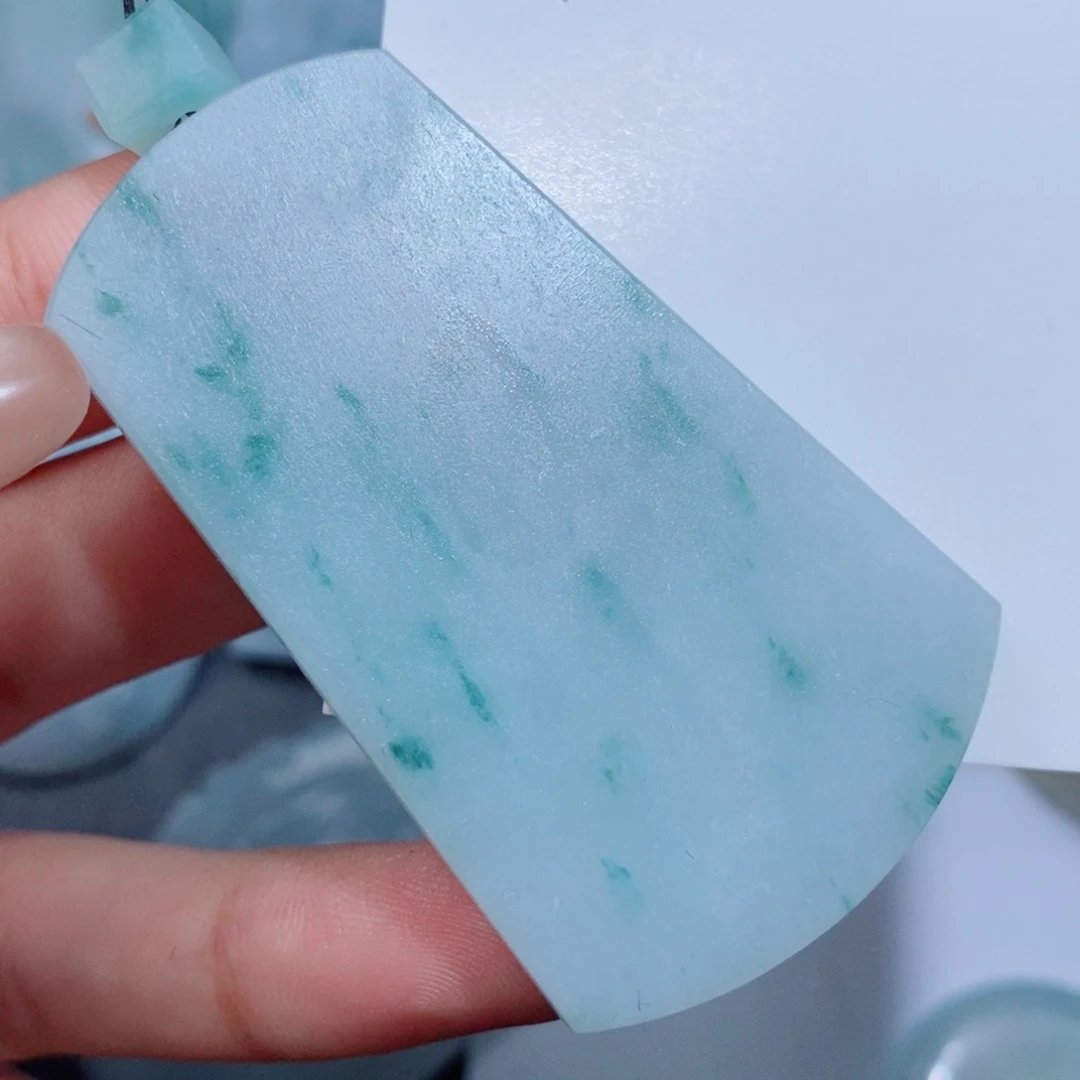 定制翡翠未镶嵌定制毛货翡翠挂件