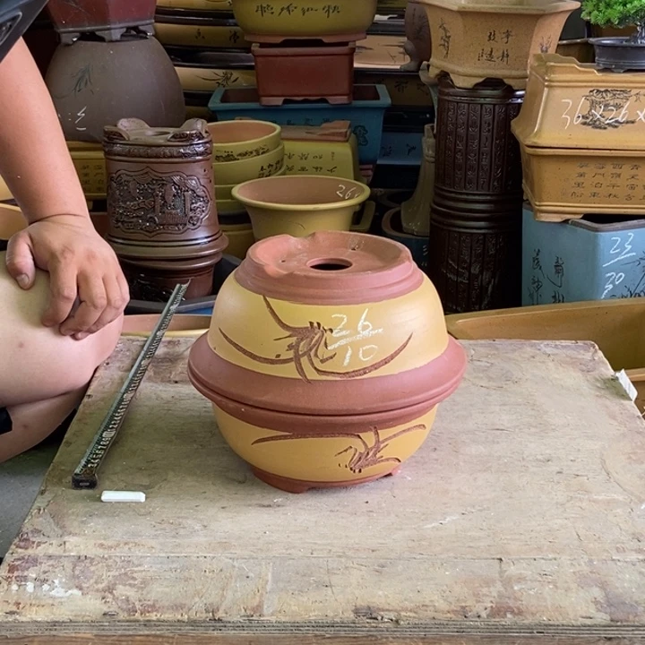 紫砂花盆紫砂紫砂