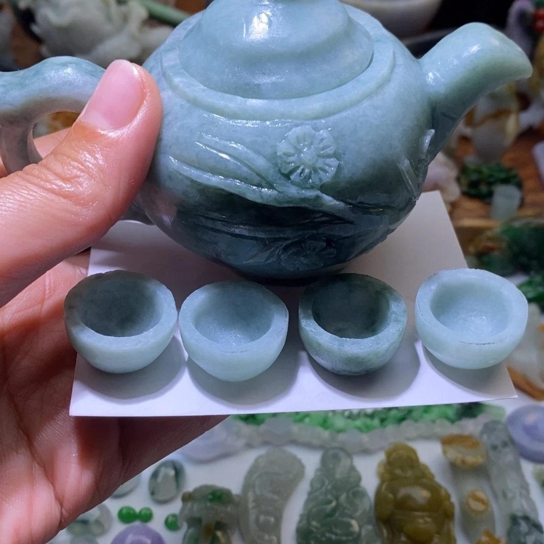 定制翡翠未镶嵌毛货