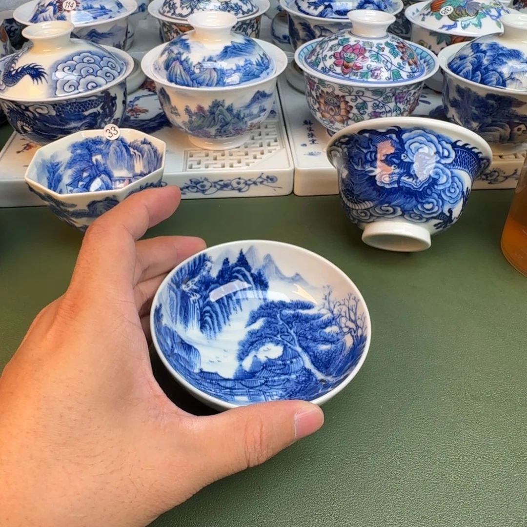 纯手工纯手绘茶具55