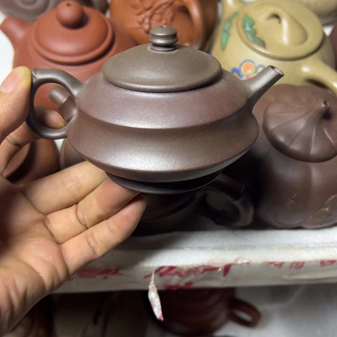 茶壶紫砂宜兴原矿紫砂壶150毫升容量
