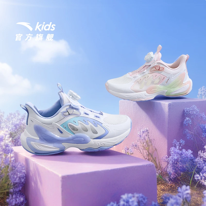 【蝶翼】安踏儿童女大童生活系列夏季款休闲鞋