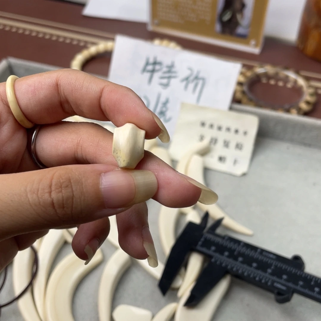 猛犸象牙手串/手链/手镯卡10鲨鱼背三通