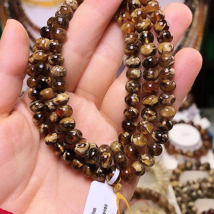 琥珀未镶嵌裸石抚顺琥珀7+532