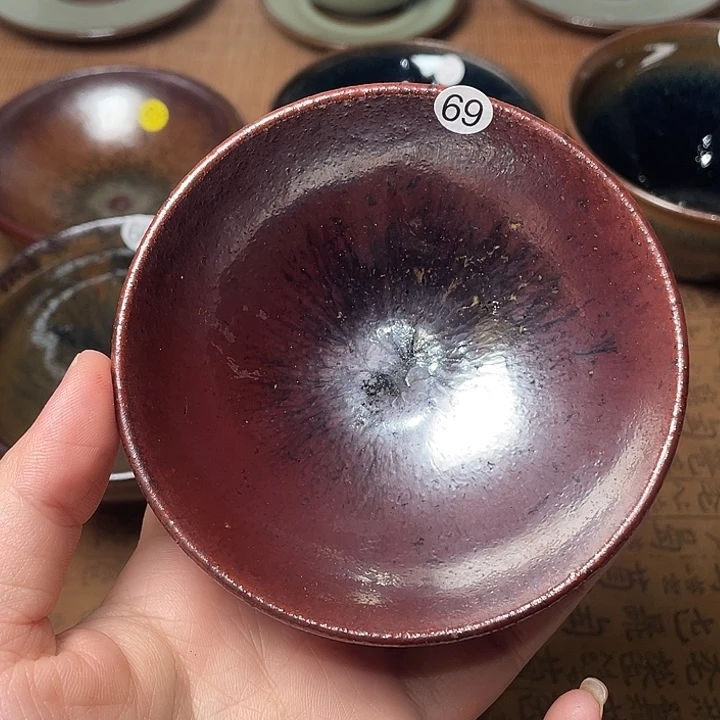 茶盏建窑建盏柴烧