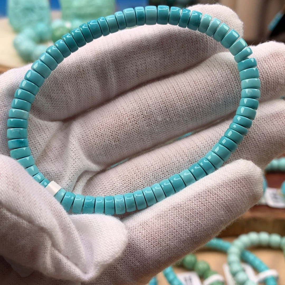 绿松石未镶嵌珠宝奇石5mm