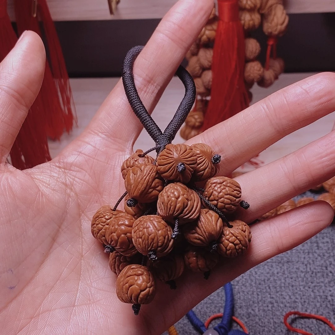 桃核吊坠桃枭挂件