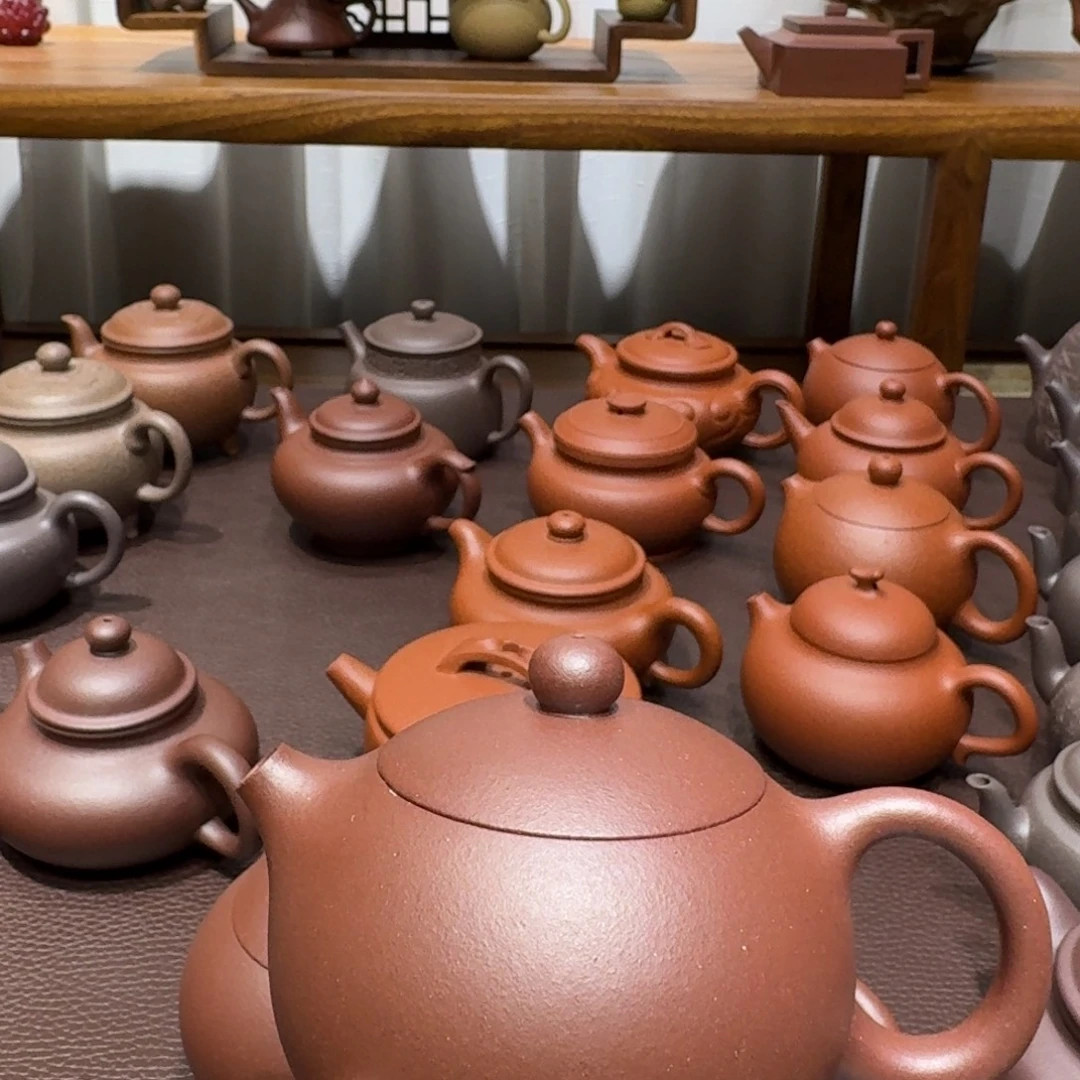 *****茶壶紫砂底槽清西施170cc微瑕底部起小泡