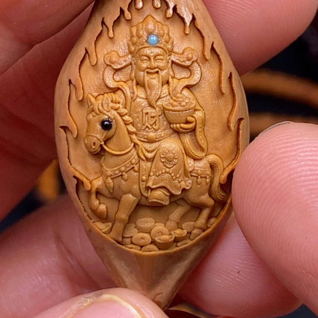 猴头核桃吊坠橄榄核桃