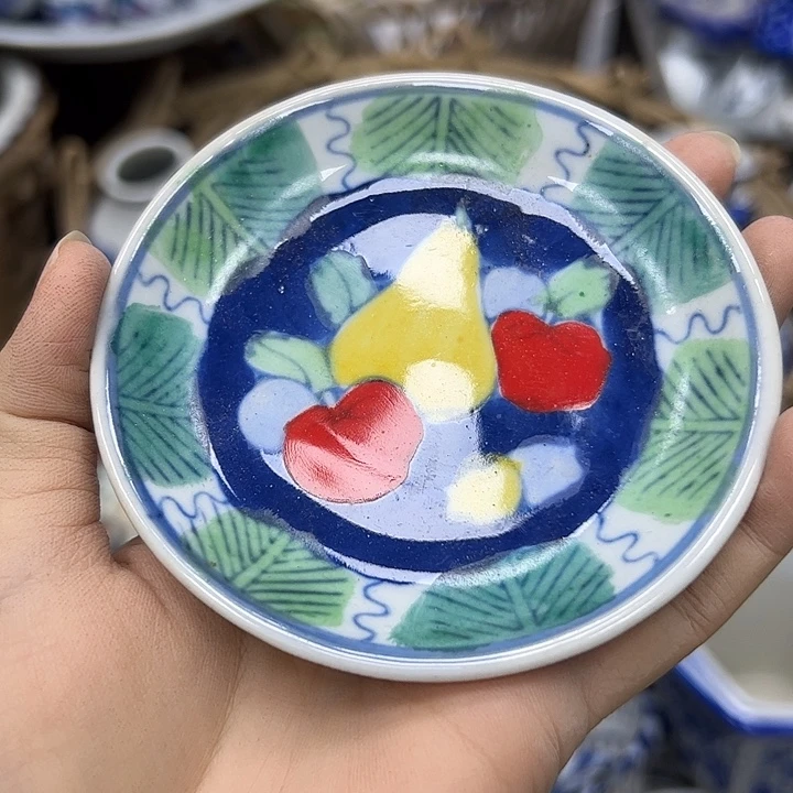 粉彩手绘杯垫000000000