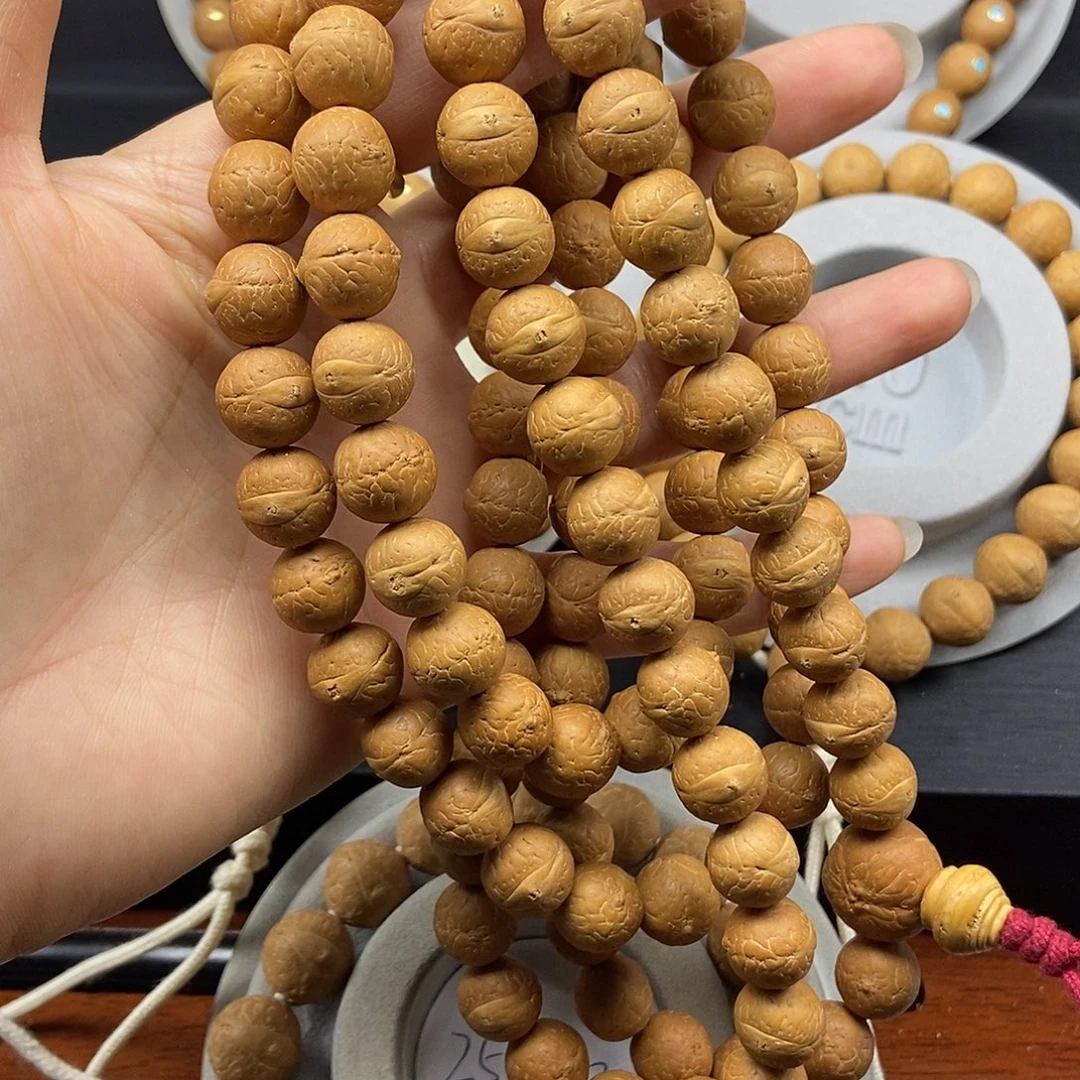 格***爸凤眼菩提手串11➕素108念珠，25年籽