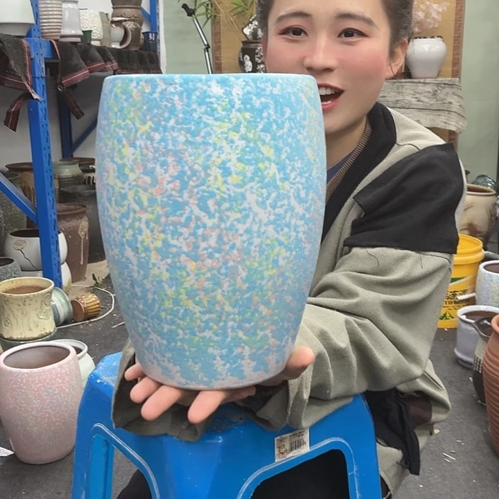 16×24 -粗陶花盆有孔-买买买
