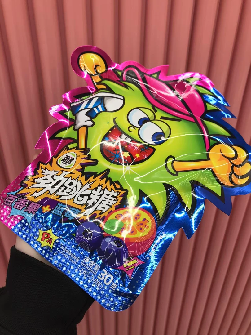 百达劲跳糖强劲跳跳糖袋装爆炸糖果袋装儿童苹果混合口味（5包）