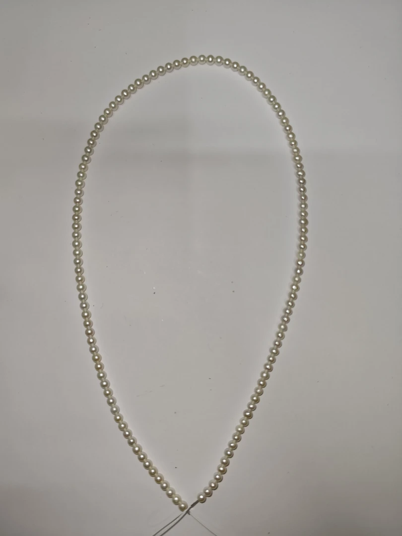 天然淡水珍珠项链2-3mm ZB08