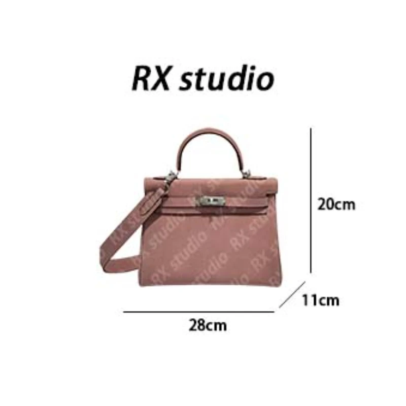 【南沙瑞熙】XKY-3879-干枯玫瑰粉-轻奢小众设计感时尚百搭女士包包