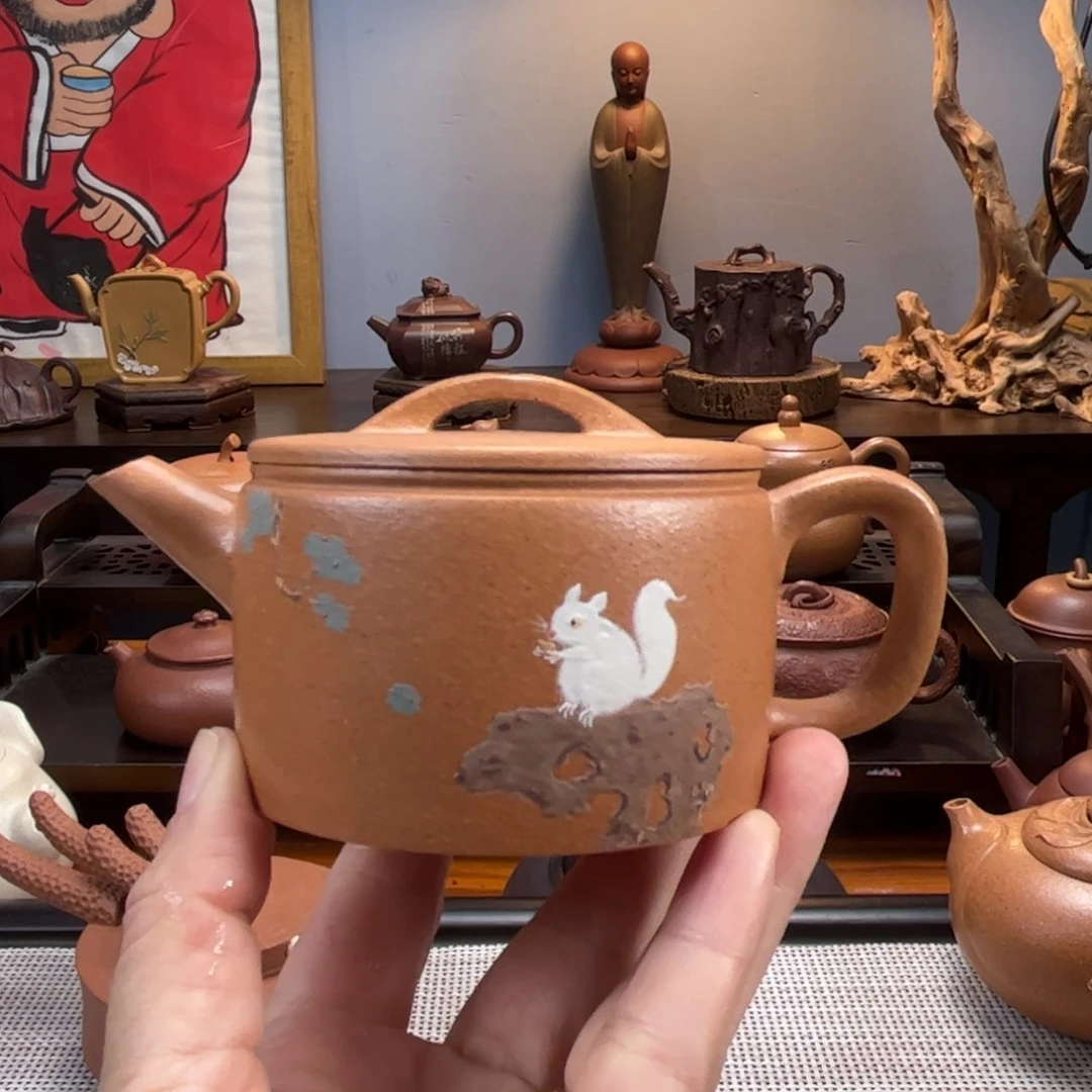 紫砂茶具半手工制作