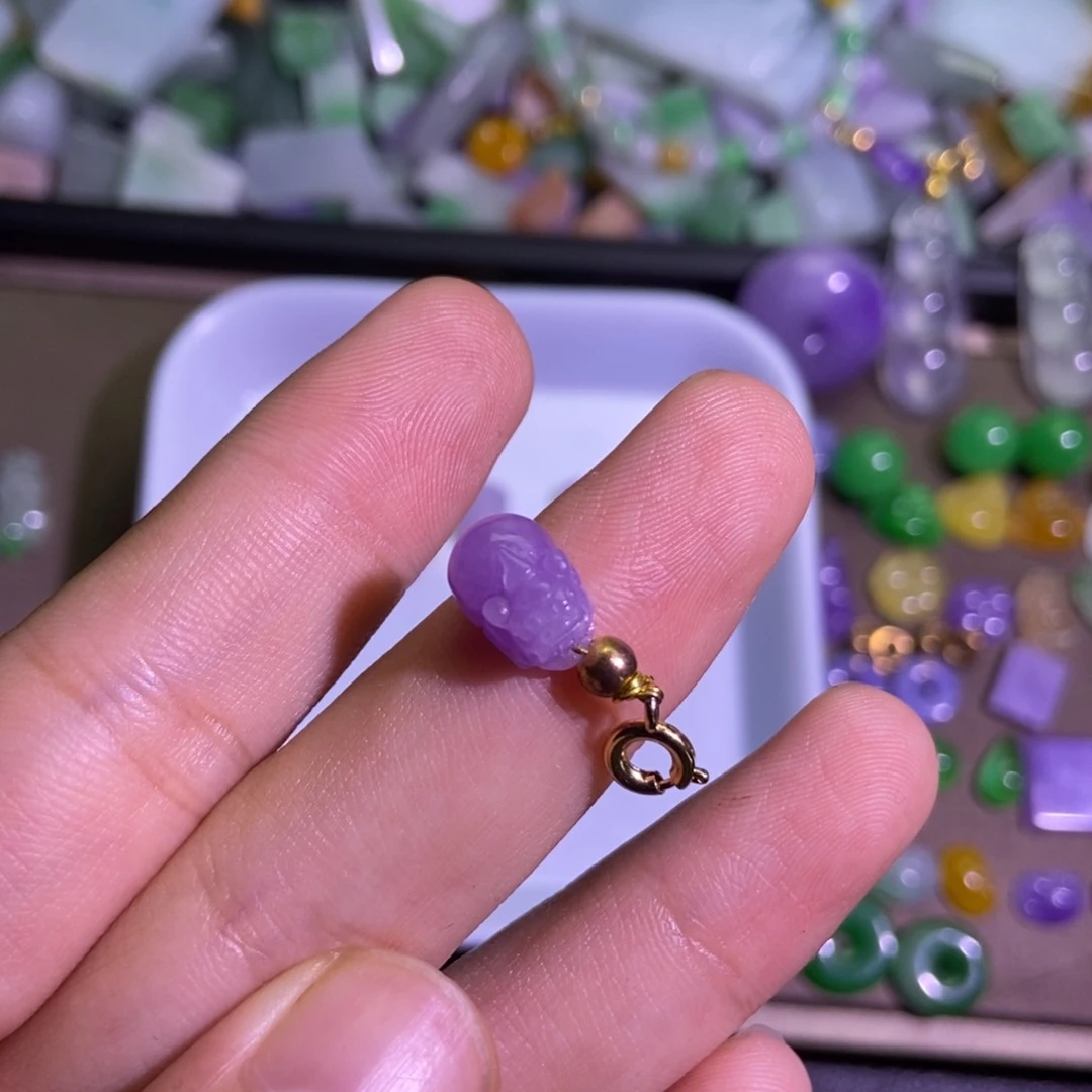 颈饰未镶嵌翡翠用****7吊坠