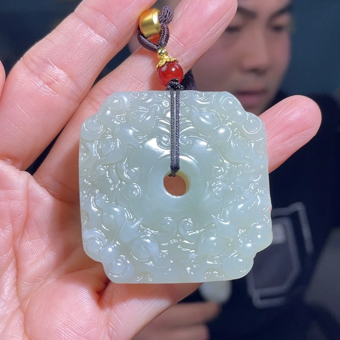 和田玉颈饰未镶嵌多样性发一件