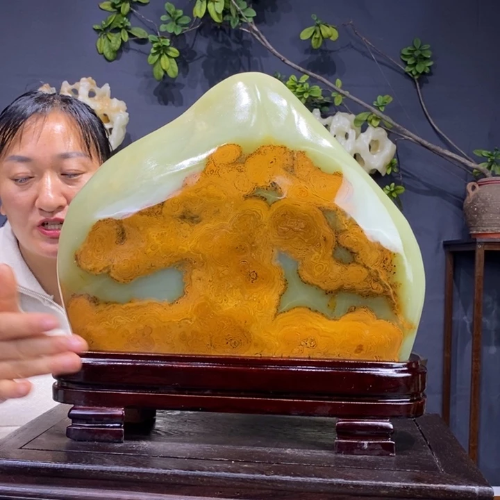 石材精品古青石摆件
