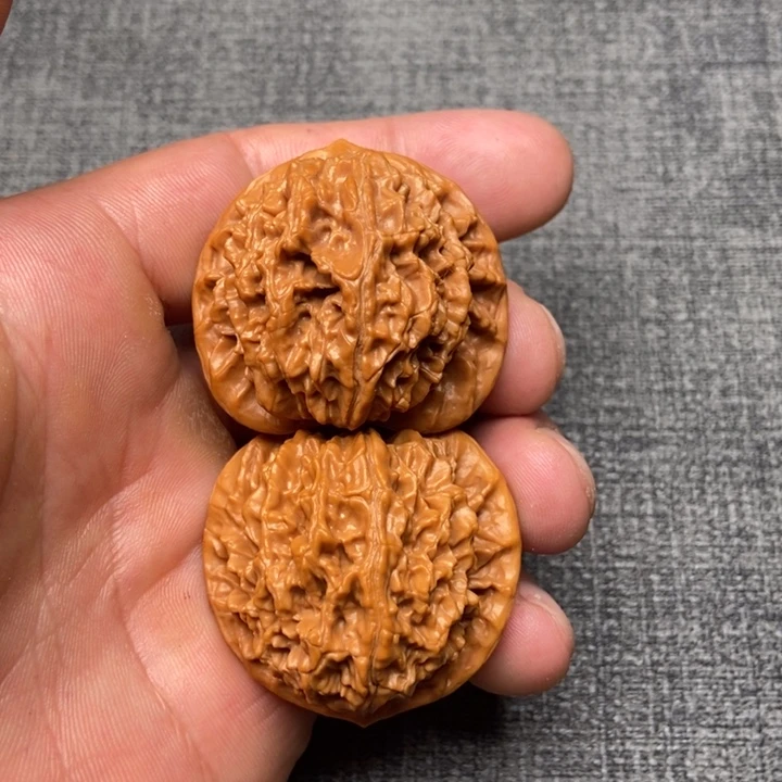 把件文玩核桃张*麒盘龙纹张景棋