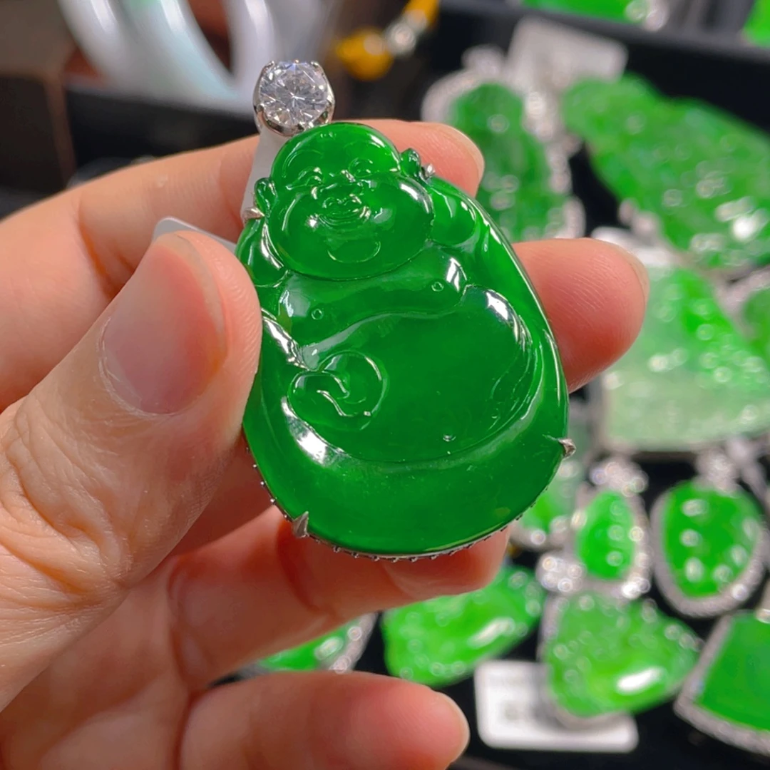 吊坠(不含链)未镶嵌翡翠