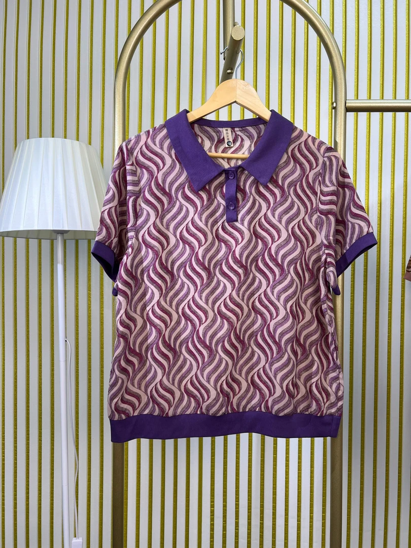 夏季妈妈装常规圆领短袖极简风方领纽扣T恤休闲清凉透气时尚百搭