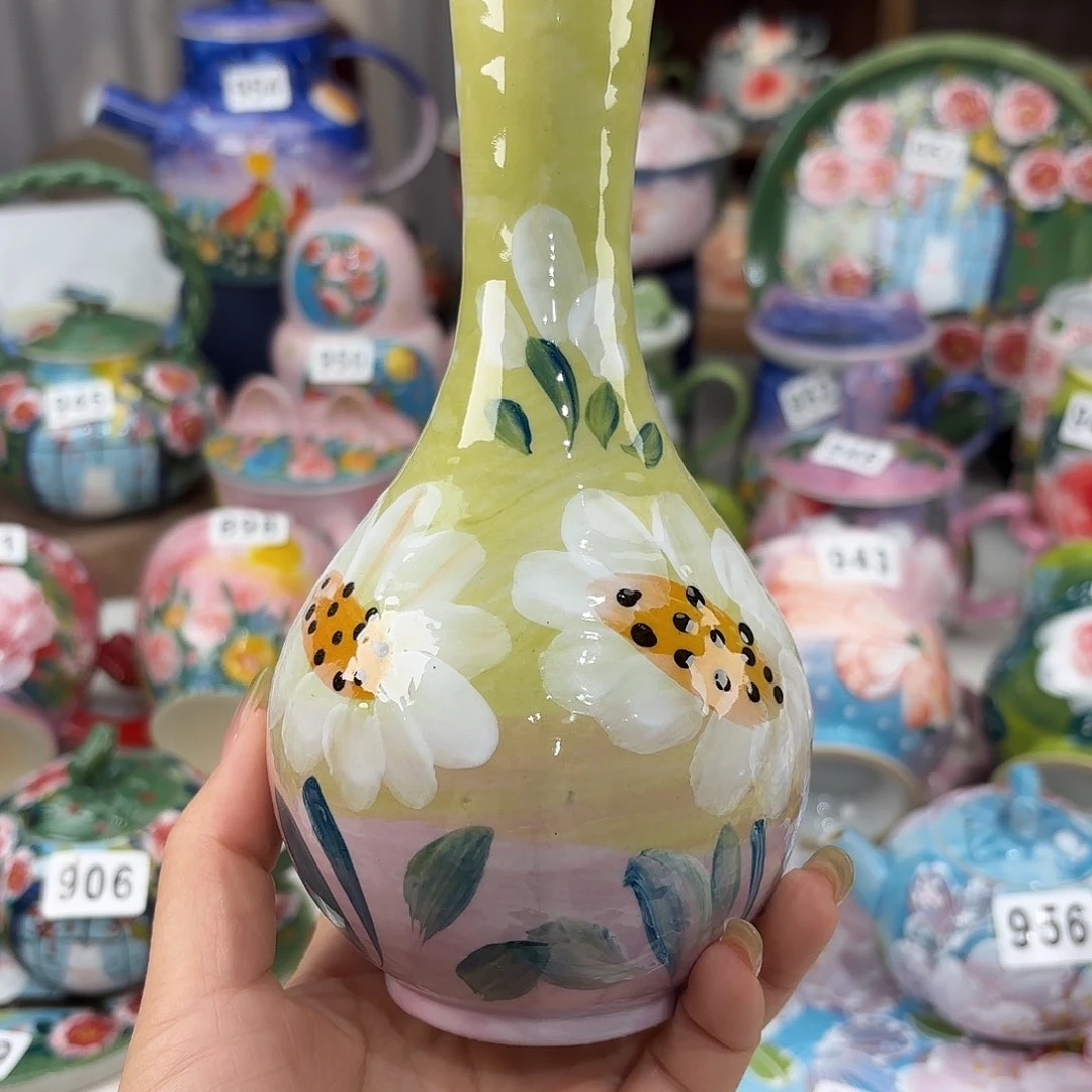 景德镇手绘高温釉下彩陶瓷茶具