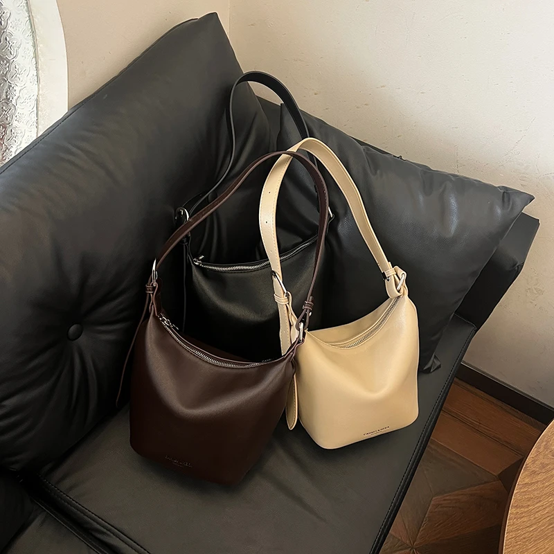 【春日精灵】小众春夏慵懒风韩版新款单肩腋下包女包休闲斜挎包包