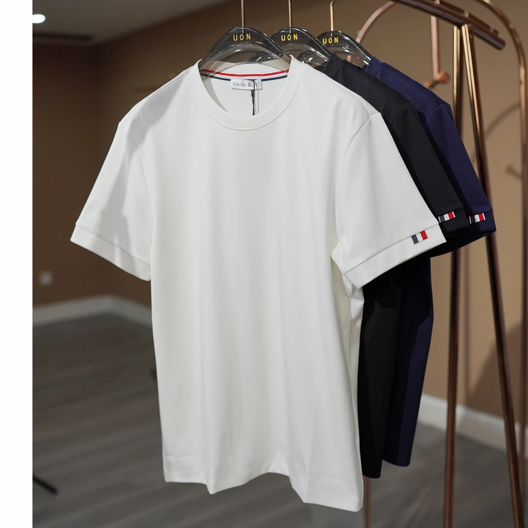 （宠粉福利）高货双面丝光棉修身百搭舒服款T恤