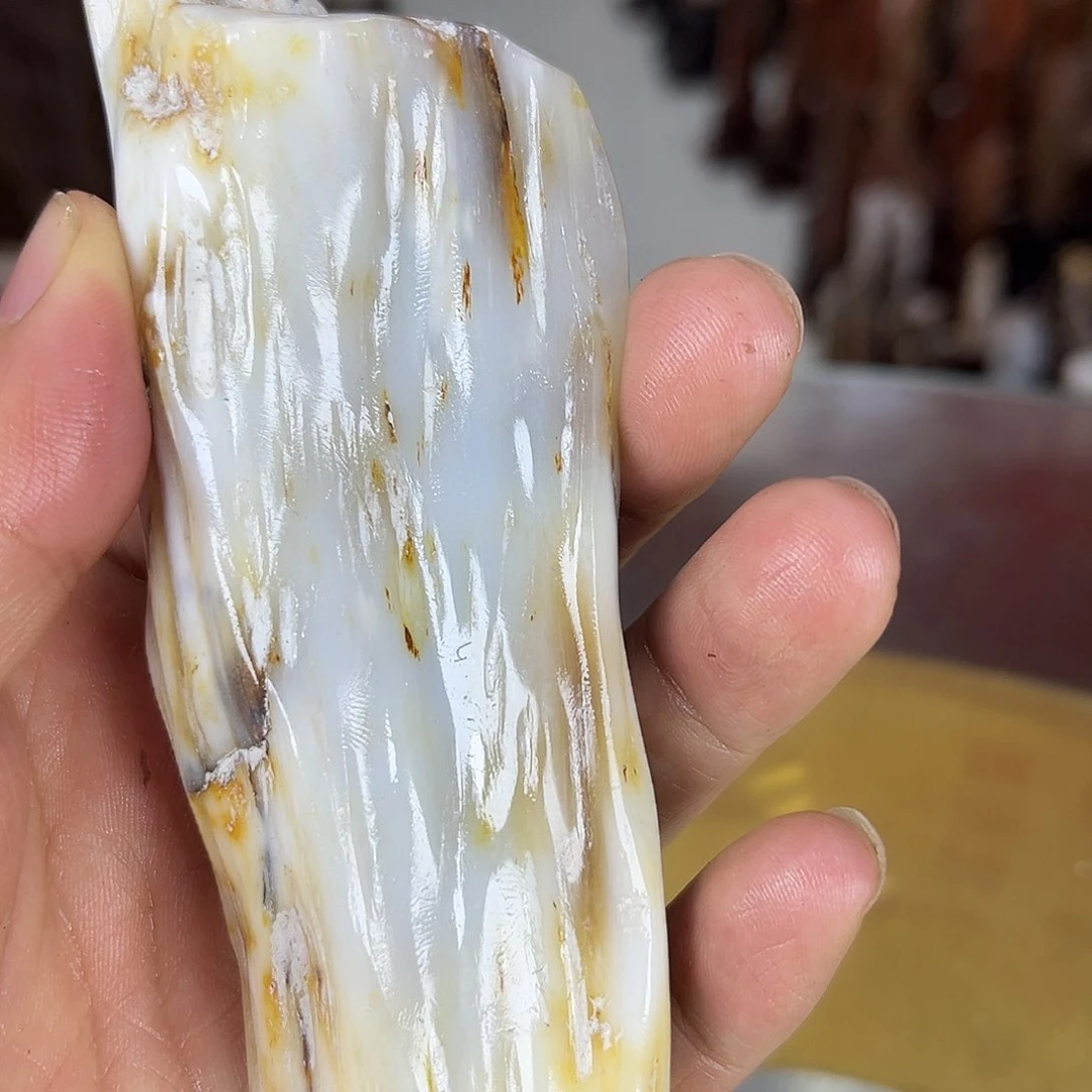 硅化玉珠宝奇石未镶嵌