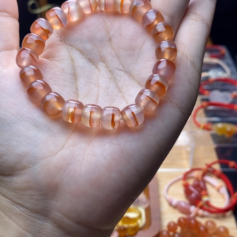 【闪购商品】玛瑙/玉髓手链未镶嵌富*乐