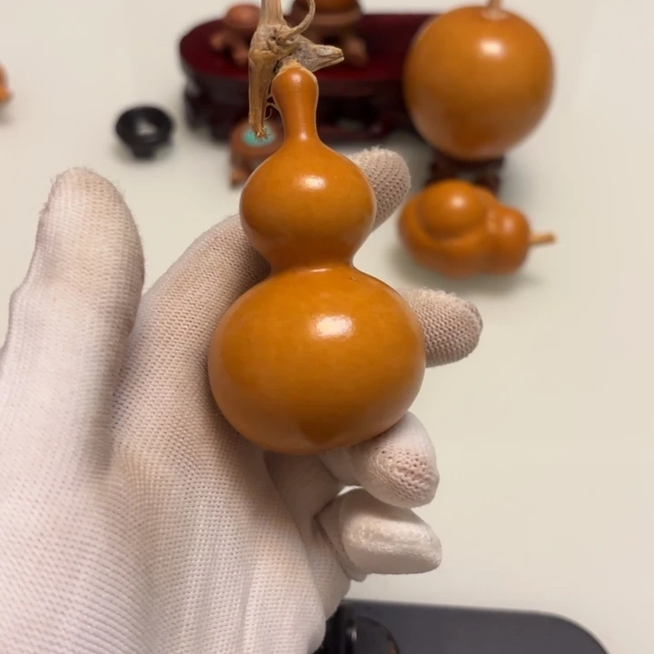 福***星天然手捻老皮葫芦