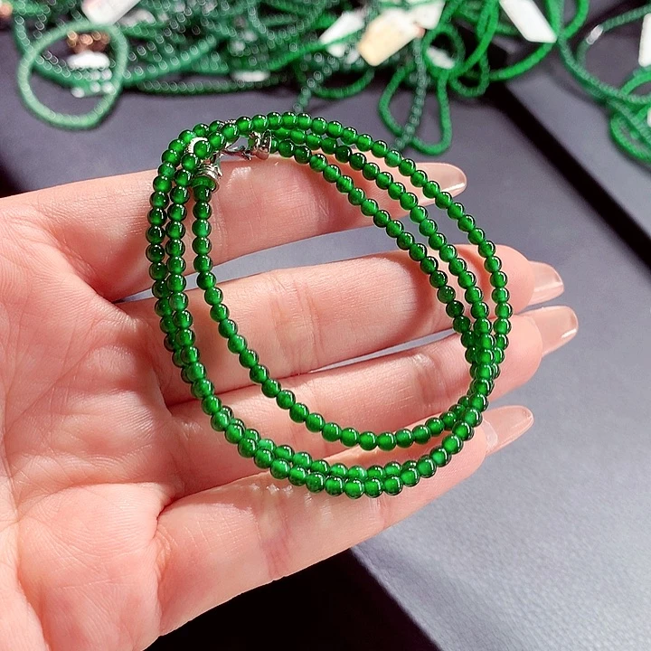 毛衣链未镶嵌翡翠