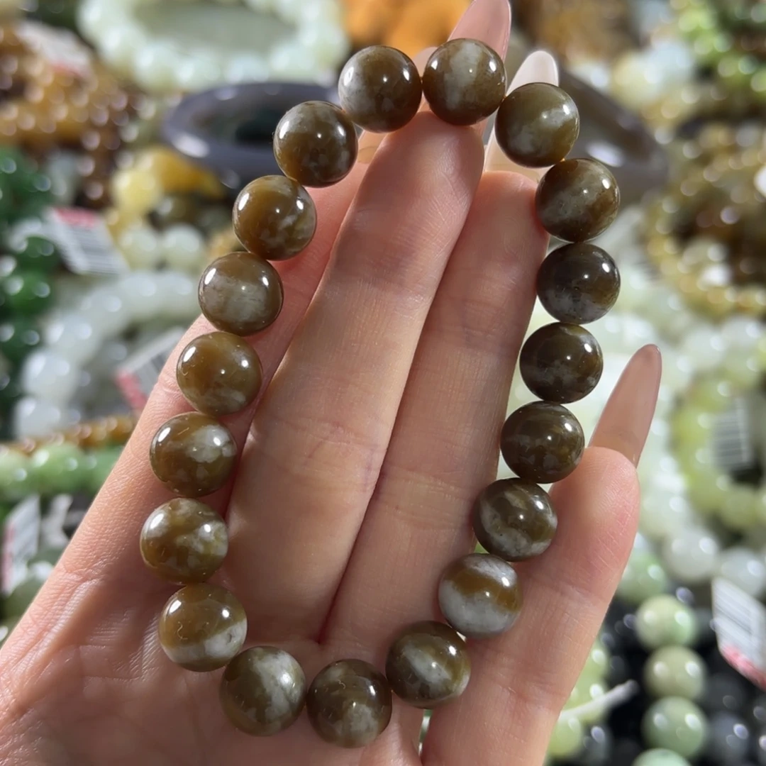 和田玉未镶嵌手链185